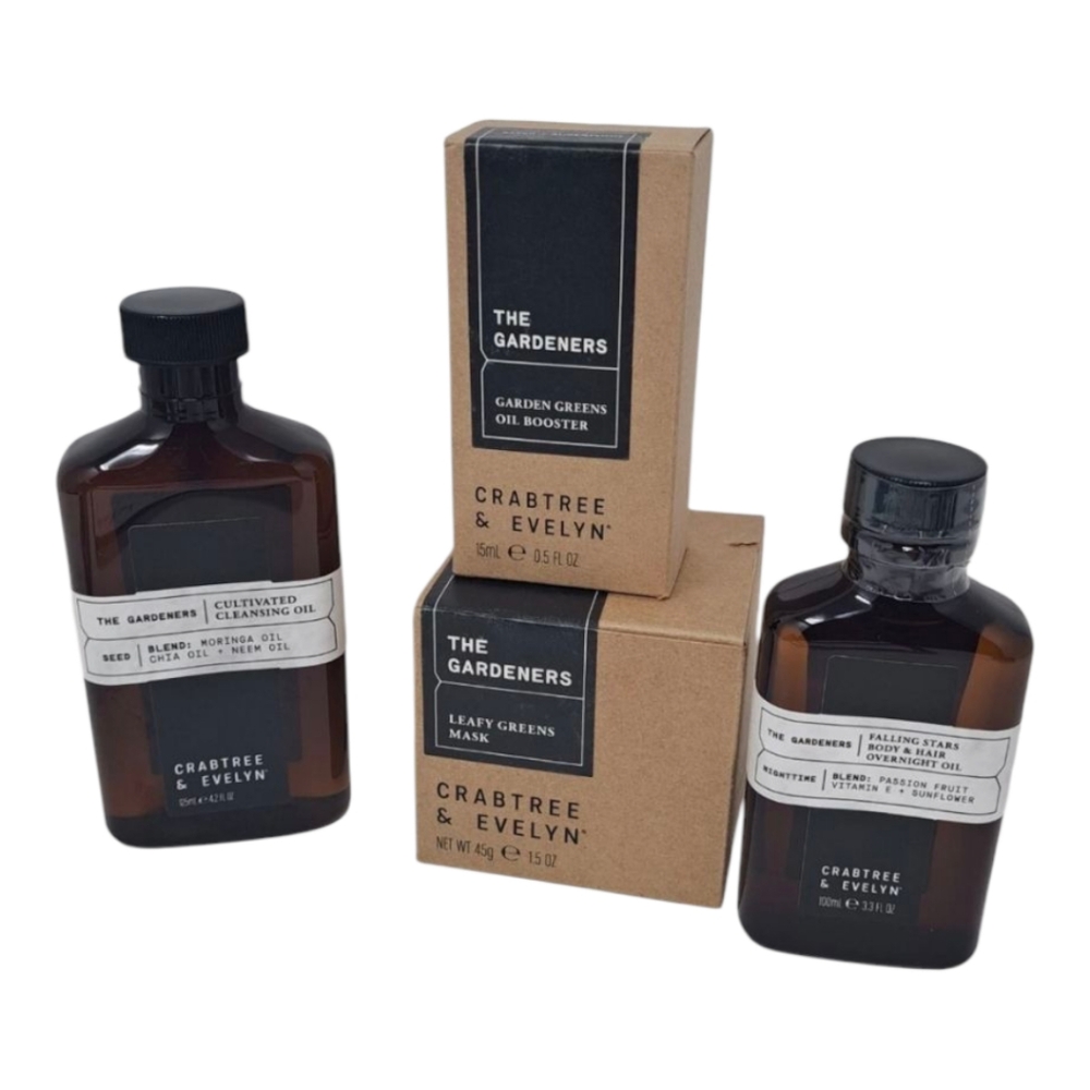Crabtree & Evelyn 4-Piece The Gardeners Skin Care Set NIB